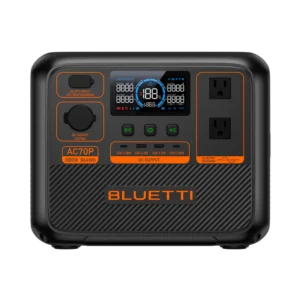 BLUETTI AC70P Portable Power Station | 1000W 864Wh - Image 2