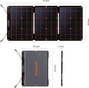 ⁦لوح طاقة شمسية محمول FlexSolar F120 بقدرة 120 واط⁩ - الصورة ⁦6⁩