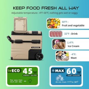 Alpicool TAW55 Portable Dual Door Dual Zone Car Fridge - Image 5