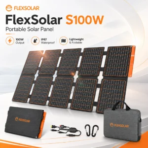 FlexSolar S100W Portable Solar Panels