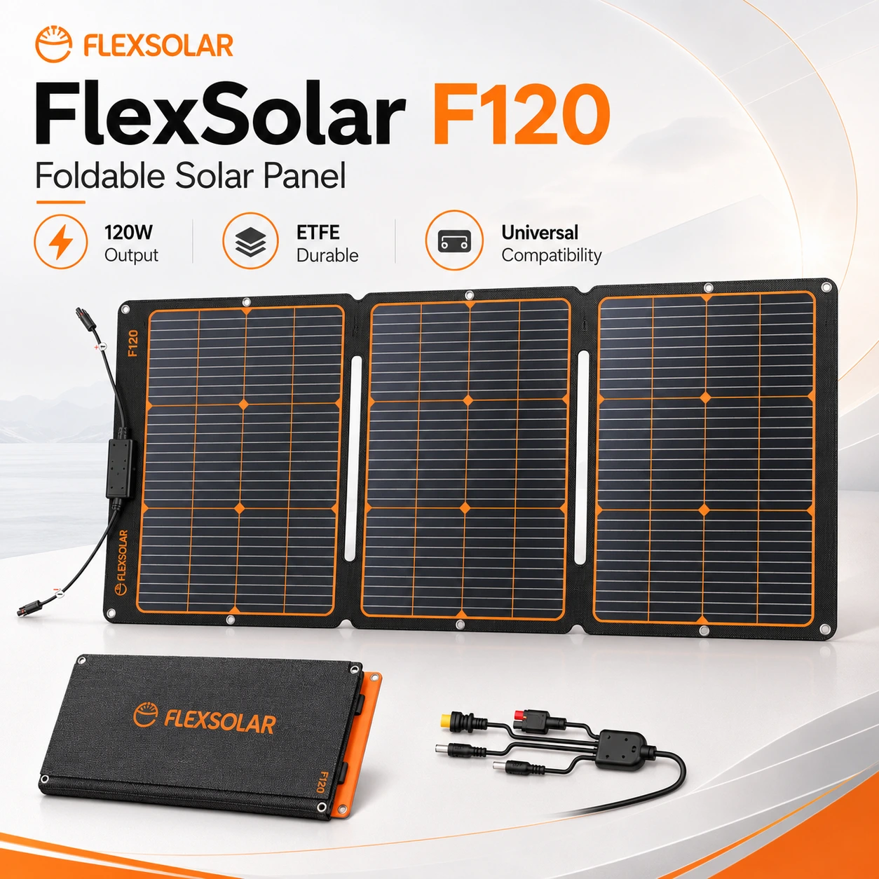 FlexSolar F120 Portable Solar Panels