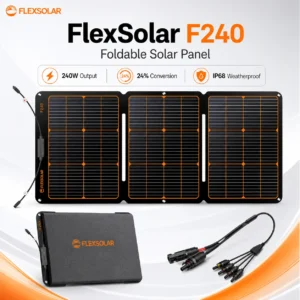 FlexSolar 240W Foldable Solar Panel