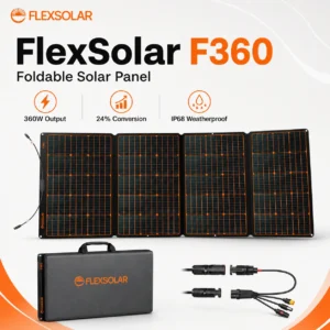 FlexSolar 360W Foldable Solar Panel