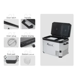 Alpicool AD55 Portable Refrigerator - Image 2