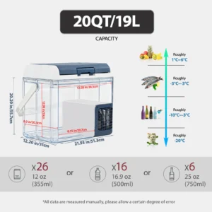 Alpicool ICF19 Portable Car Fridge - Image 7