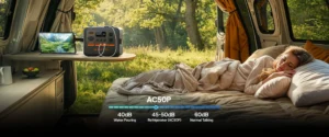 محطة الطاقة المحمولة بلوّتي AC50P | 700 واط | 504 واط ساعة - الصورة 5