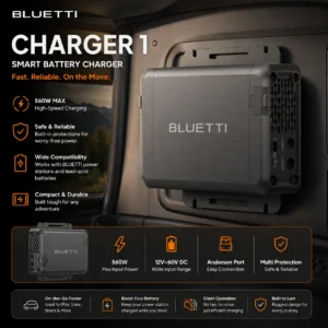 BLUETTI Charger 1 | 560W | Alternator Charger for Portable Power Stations