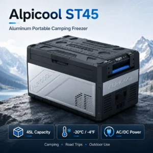 Alpicool ST45 Aluminum Portable Camping Freezer