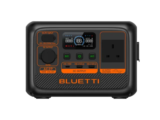 BLUETTI AC2P Portable Power Station | 300W 230.4Wh