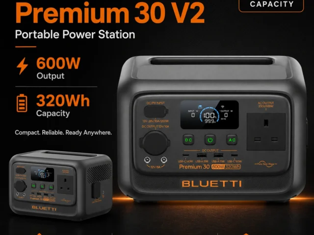محطة الطاقة المحمولة Bluetti Premium 30 V2