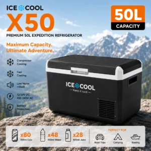 ICECOOL X50 Premium 50L Expedition Refrigerator