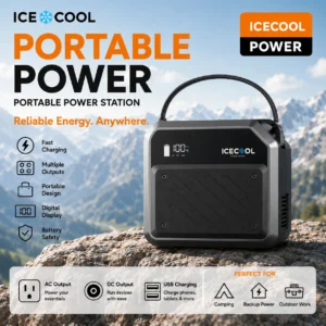 ICECOOL Portable Power Station