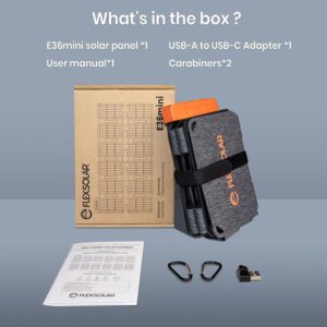 FlexSolar 36W Portable Solar Panel - Image 3