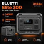 BLUETTI Elite 300 product graphic showing front and angled views